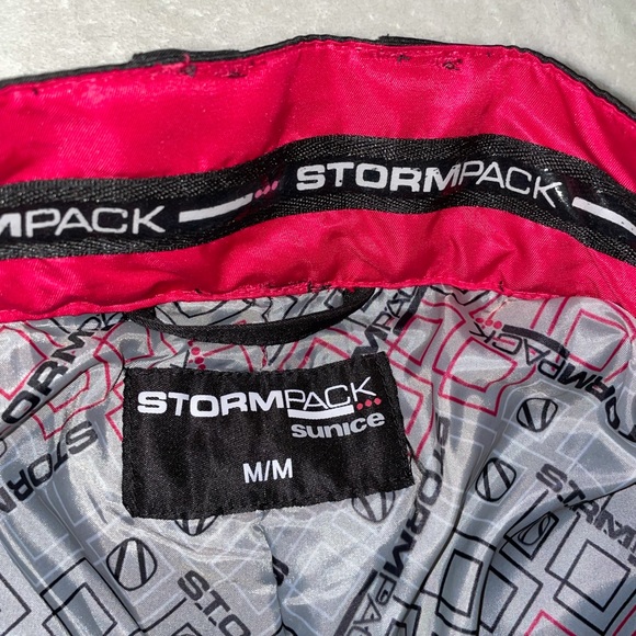 NWT Stormpack SunIce Black Snowpants with Pockets and Adjustable Waist - Picture 6 of 10